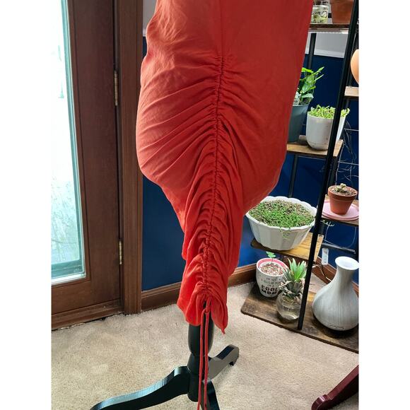 Intimately Free People Coral Scrunch Detail Slip Dress - Picture 4 of 6